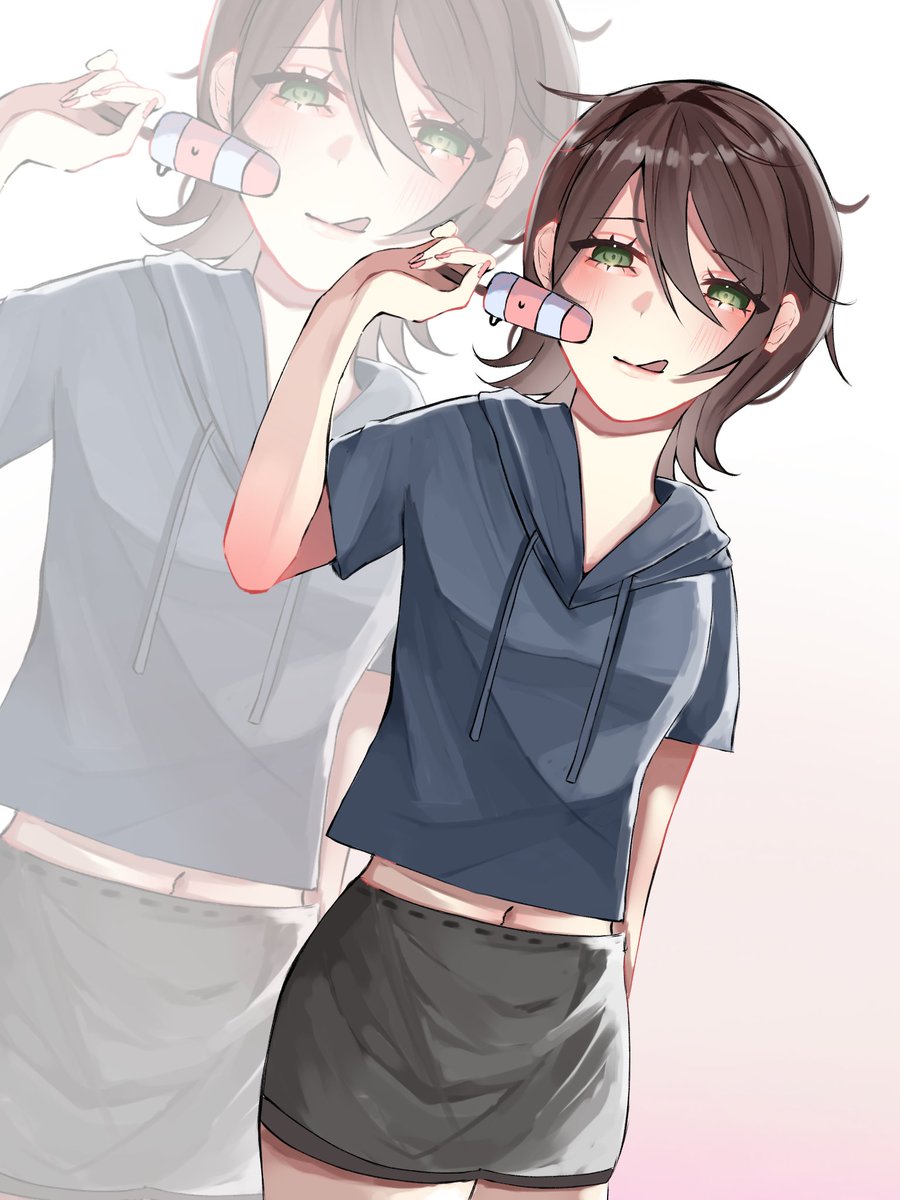 Resabloom's tweet photo. little ice cream break to cool down 💕🧊
​#VGen #VGenChallenge #art #oc https://t.co/aNDBTcZakk