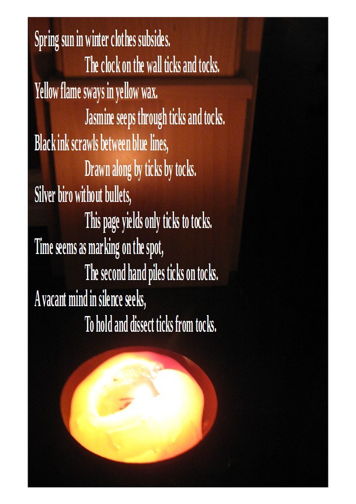 GionNewGion's tweet photo. Demmit!
I missed @mrbobdaly o'clock!
Must have been my poet's mind distracted by the tempus fugiting.
"Ticks and Tocks."
#poem #poetry #couplets for #couples
#poetrycommunity
#poetrychallenge
#poetrylovers https://t.co/Mf3Lzjx5mT