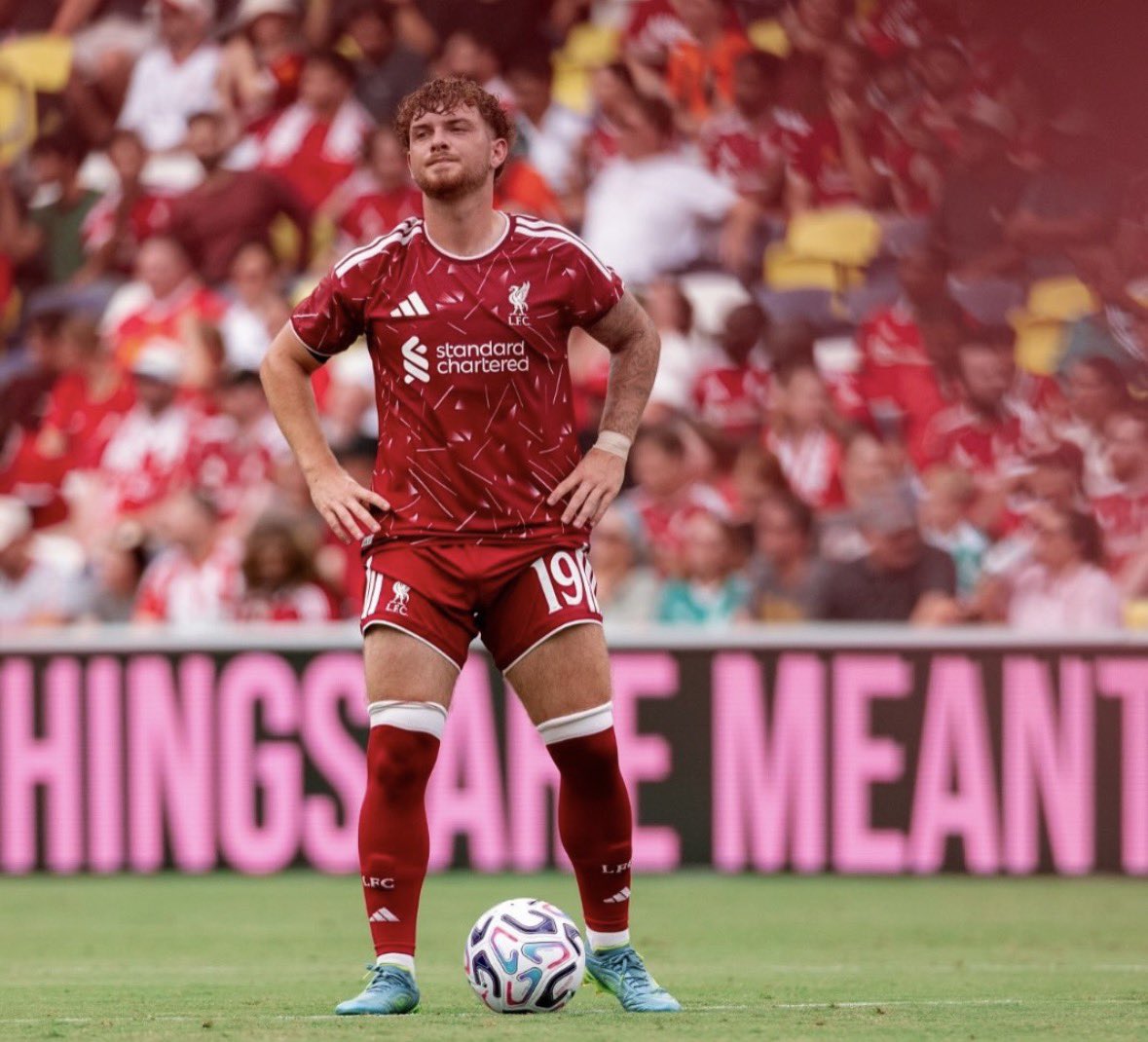 SMXLFC's tweet photo. Harvey Elliott 🗣️ 

“After last season, from the moment I walked back in, the smiles been back on my face. It feels like a fresh start! I’m very excited for the season ahead. I just need to keep working &amp; keep pushing myself on.” https://t.co/hchU1AlTFi