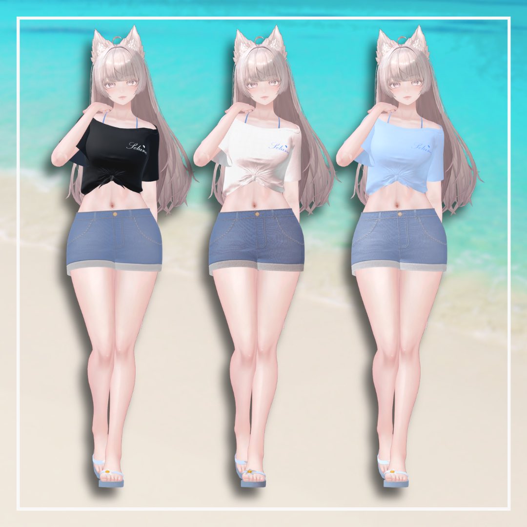 torimochi_3d's tweet photo. 【無料配布】

🏖 LUMINA専用フルセット衣装『Selune（セルーン）』公開決定‼️

📅 7/31(金) 19:00 ～ 8/2(日)
期間限定で無料配布します‼️

当日にもポストでお知らせいたします✨

#VRChat #LUMINA_EX #ルミナ3D #とりもちショップ https://t.co/JqFhpleb9f