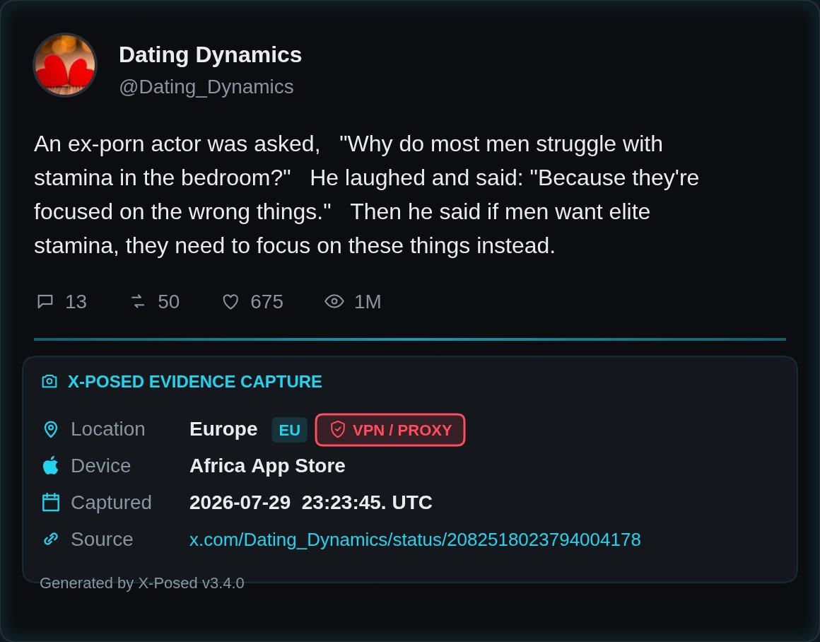 AgustinBustin's tweet photo. @Dating_Dynamics This account originates from Africa. (via X-Posed) https://t.co/XDOf0tKh0f