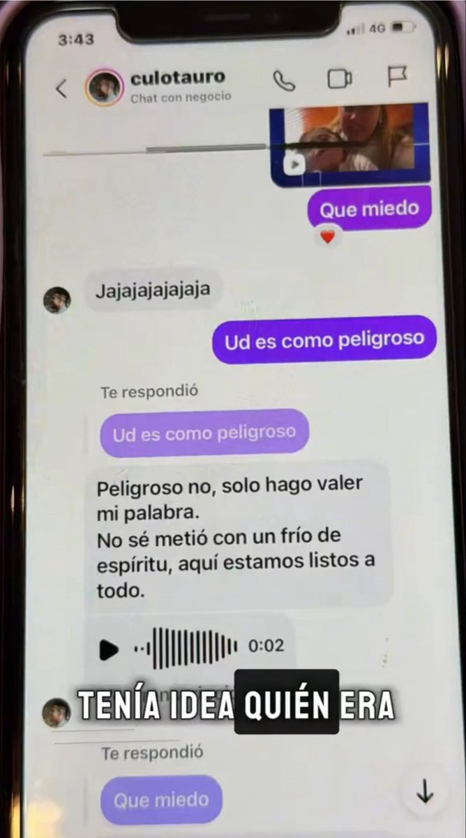luisangelgd's tweet photo. Entonces ese tal “Culotauro”, que se inventó una pelea en una obra para atacar a los Abelardistas y luego una supuesta amenaza, ahora intimida a una víctima de las FARC por alzar la voz frente a las burlas.

“Aquí estamos listos a todo”, le dice. https://t.co/tOFv7aIBZx