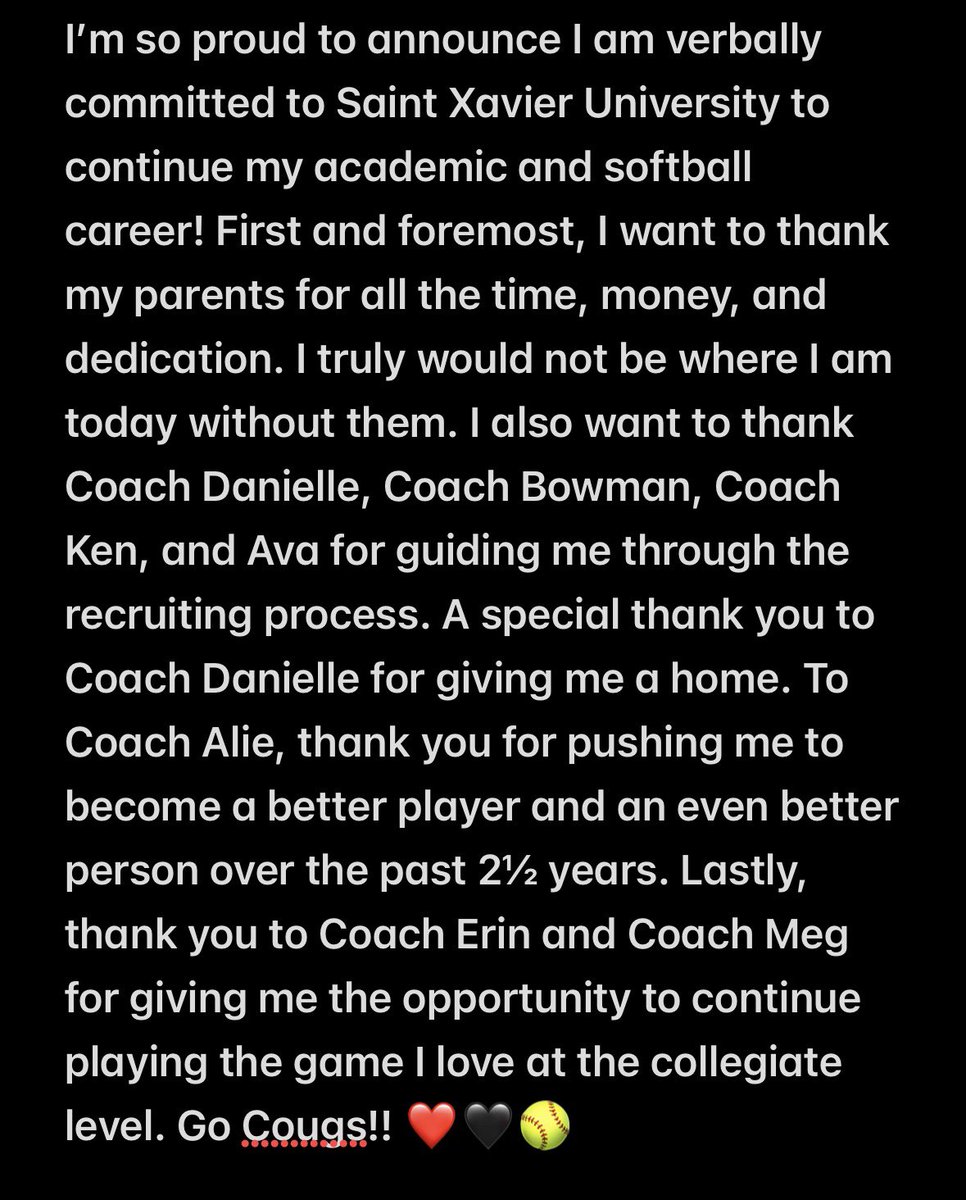 morgan_piont's tweet photo. Saint Xavier ‘31 @SXUsoftball @Cheetahs16uDG @aliekennedy47 https://t.co/tMriZ5piaC