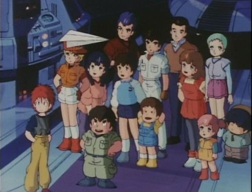 xiR6q2AqumjtTjm's tweet photo. 「銀河漂流バイファム」はたしかにキャラは普通の子供たちで、メカも普通の量産型メカなんだよね。
あの世界でのカスタム機（隊長機）って、敵方のミューラーの専用機デュラッへぐらいで、その普通さがいいんだよ。
あの作品は。 https://t.co/jHz9n6elnd