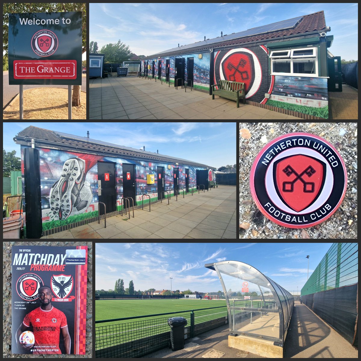 KevWHU42's tweet photo. New Ground Tick. 
The Grange (Peterborough). 
@ThurlowNunnL First Division North. 
@NethertonUtdFC(2)3 @c_drove(4)4. Att:201
The hosts established an early 2 goal lead, only for the visitors to hit back in emphatic style.
Best wishes to both sides for the season. 
#groundhopping https://t.co/IdkeGnxSPM
