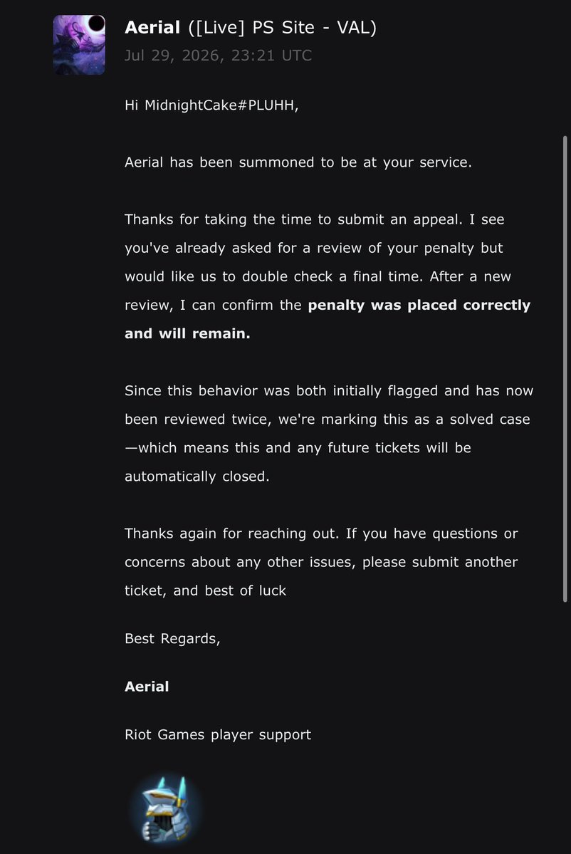 thenickolbash's tweet photo. So apparently @RiotSupport @VALORANT don’t answer questions or discussions! Just wait till they find out about alt accounts🫩🥀😭😭

#valorantsupport #valorant #riotgames #riotgamessupport https://t.co/TLbnbPwQDh