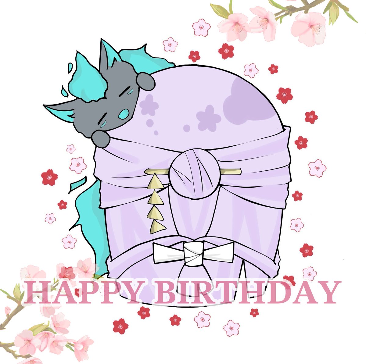 tukimisamisa's tweet photo. お誕生日おめでとうございます🎂

#弦誕祭2026 
#上弦画 https://t.co/800PV16ADW