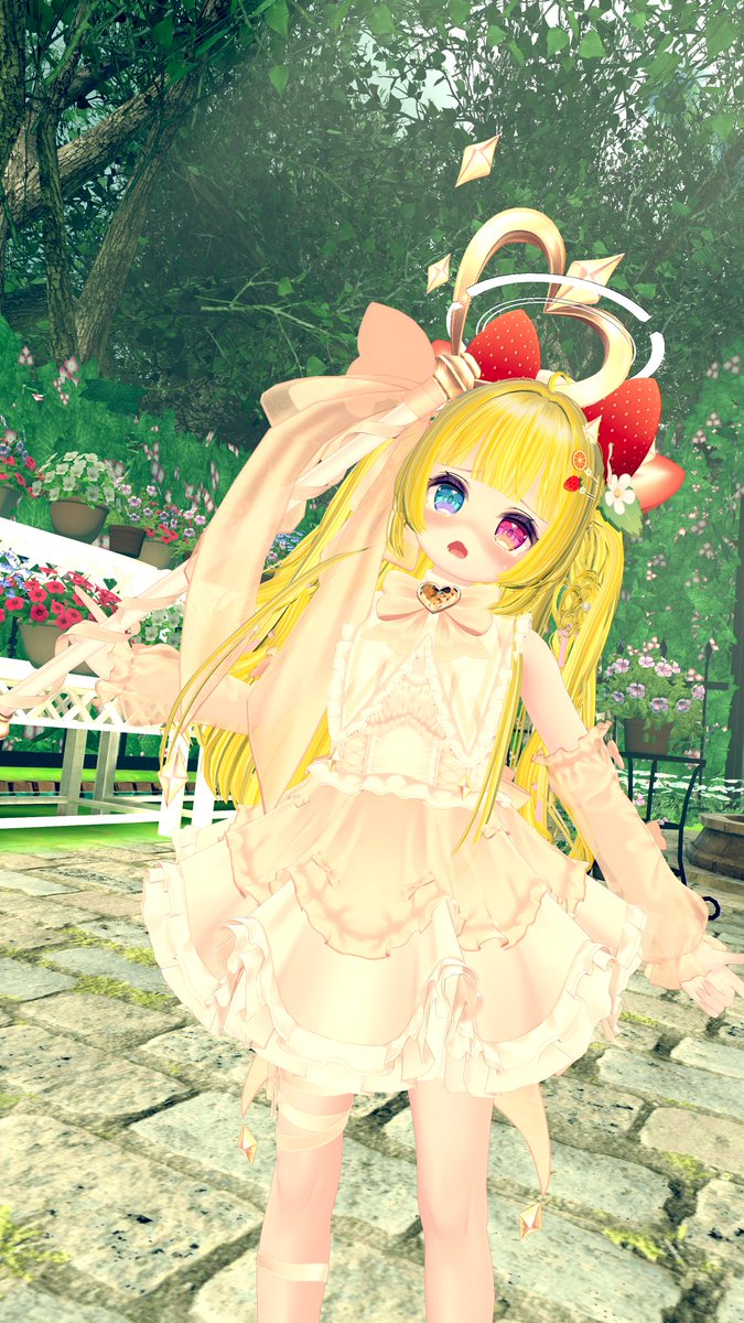 nyagare_vrc's tweet photo. おはよぉ🍓☀️
もくもくもくよーび🌳 https://t.co/paNVbS5j2v