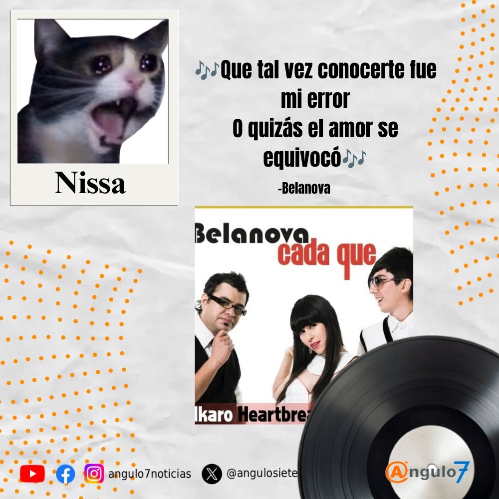 angulosiete's tweet photo. 💔🎶#Playlis | Porque todos tenemos una canción que nos recuerda ese "casi algo"... En el Día Internacional del Mal de Amores, el equipo de Ángulo 7 comparte las melodías que más duelen. 🥲
¿Cuál no puede faltar en tu playlist del desamor? 👇🎧 https://t.co/hDjge7rG1a