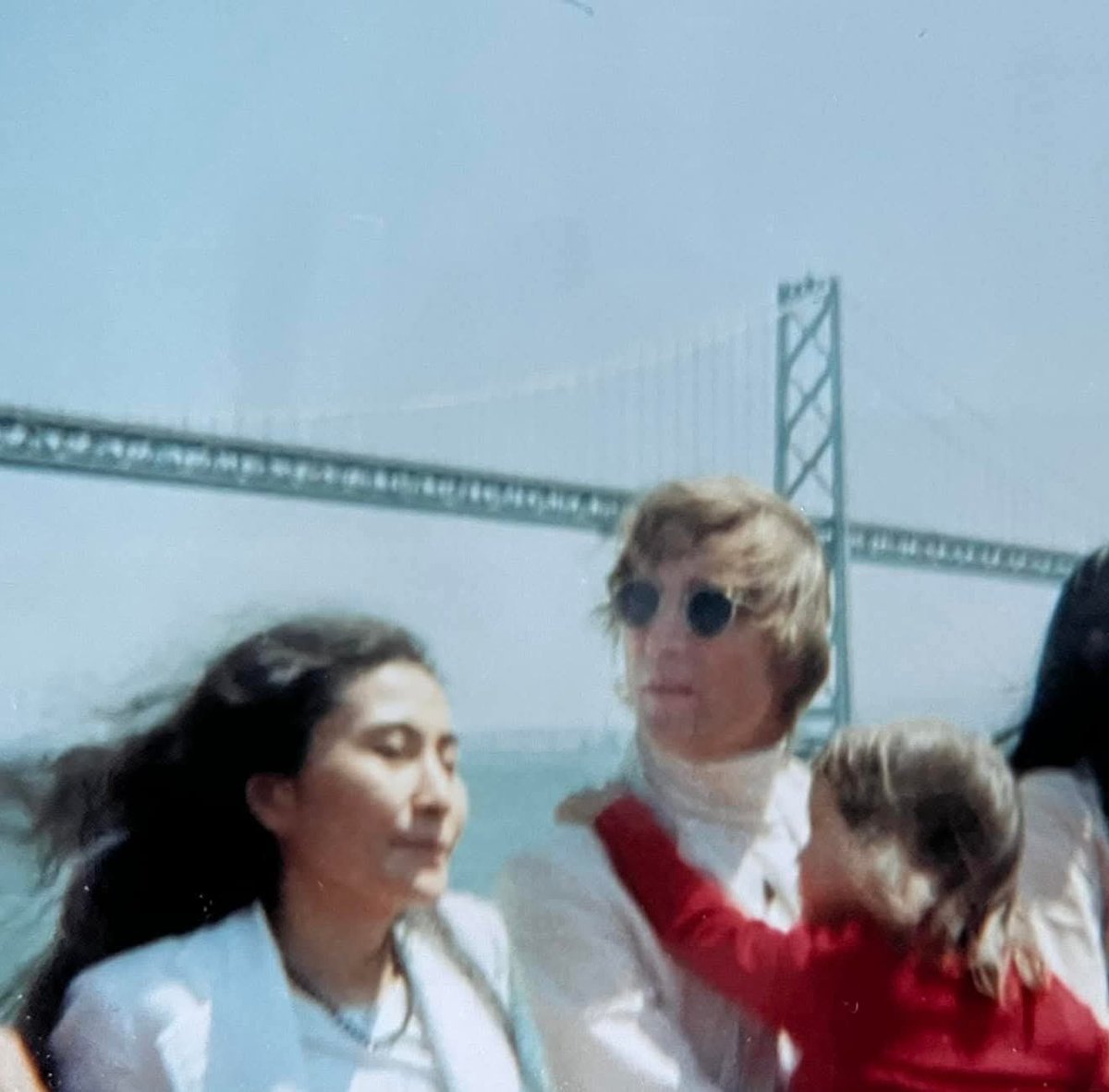 ceofjohnlennon's tweet photo. NEVER SEEN BEFORE photos of John Lennon, Yoko Ono and Sean Ono Lennon in San Francisco, probably in 1978. There were there with Yoko Ono's relatives.

© Dennis Madsen. https://t.co/pYjOCirWSr