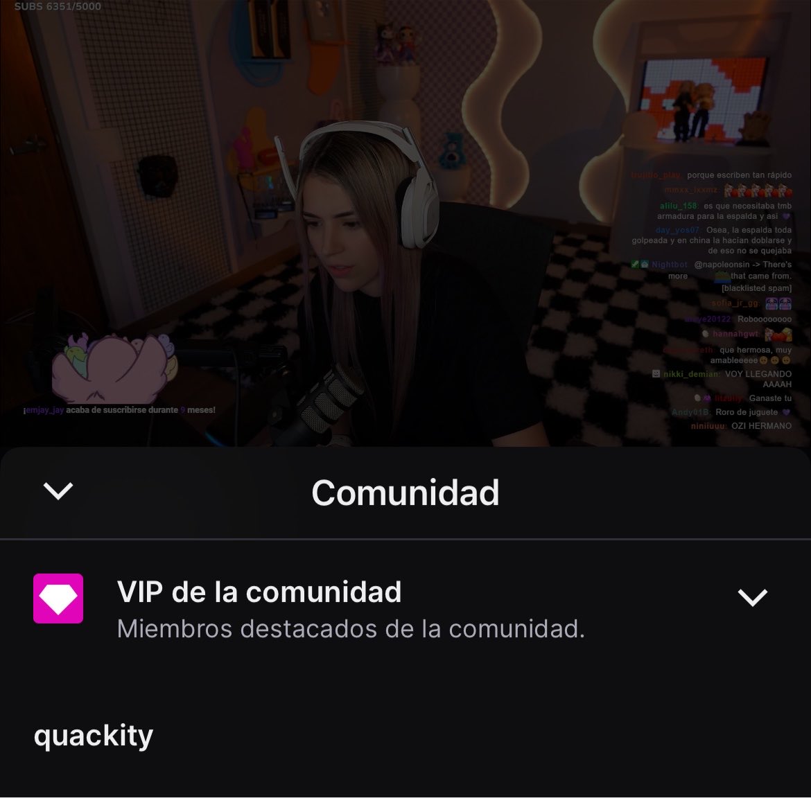 girlckity's tweet photo. cuando se trata de chisme, ahí estará quackity https://t.co/uWdsBz7o3v