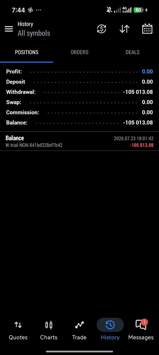 GregoryJustic15's tweet photo. How can you withdraw 105k and you pay 18k? Who does that please do the needful or I will continue dragging you...

@nairacapitalhq 

#forexblog #forexscam @forexblog9ja
@nairacapitalhq https://t.co/fOx0CZlj44