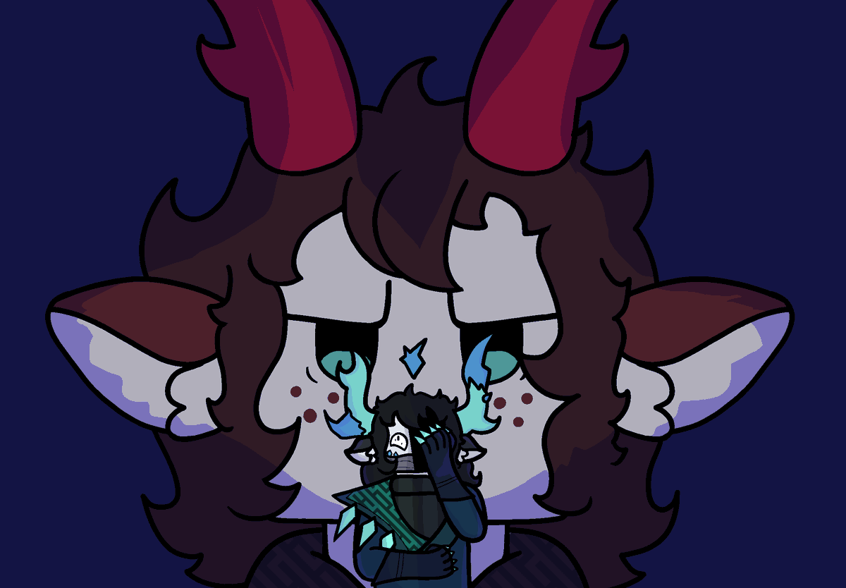 RoboticSeadust's tweet photo. oc x canon slop WHO CARESSSS hi madkit https://t.co/KPeYdr0u27