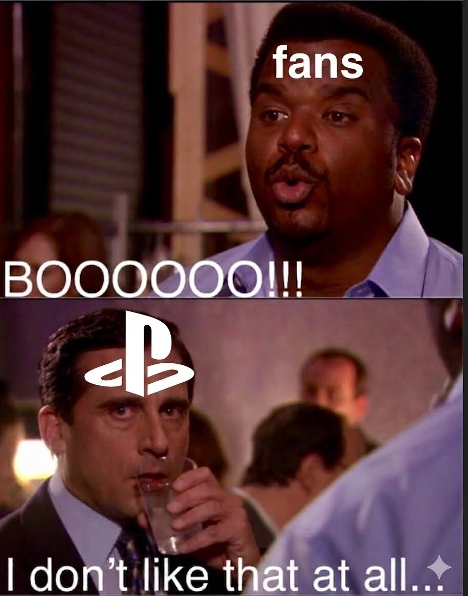 Shane_Sketch's tweet photo. @PlayStation Until they address the physical disc backlash, this will be the back and forth. https://t.co/2XcansEuEJ