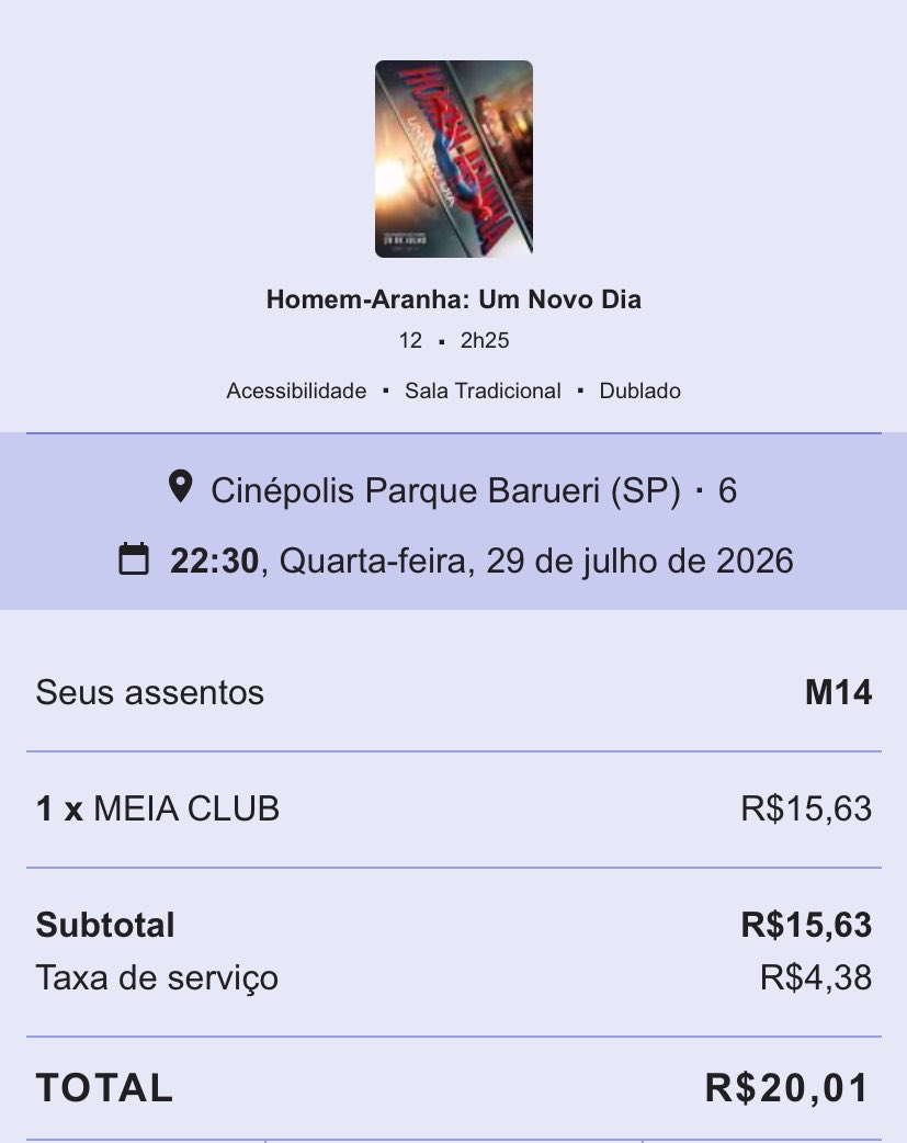olivexisl's tweet photo. vale a pena vc começarem a ver outras rede de cinema e ir na semana q costuma ter promoção https://t.co/3K5ql0vgPh