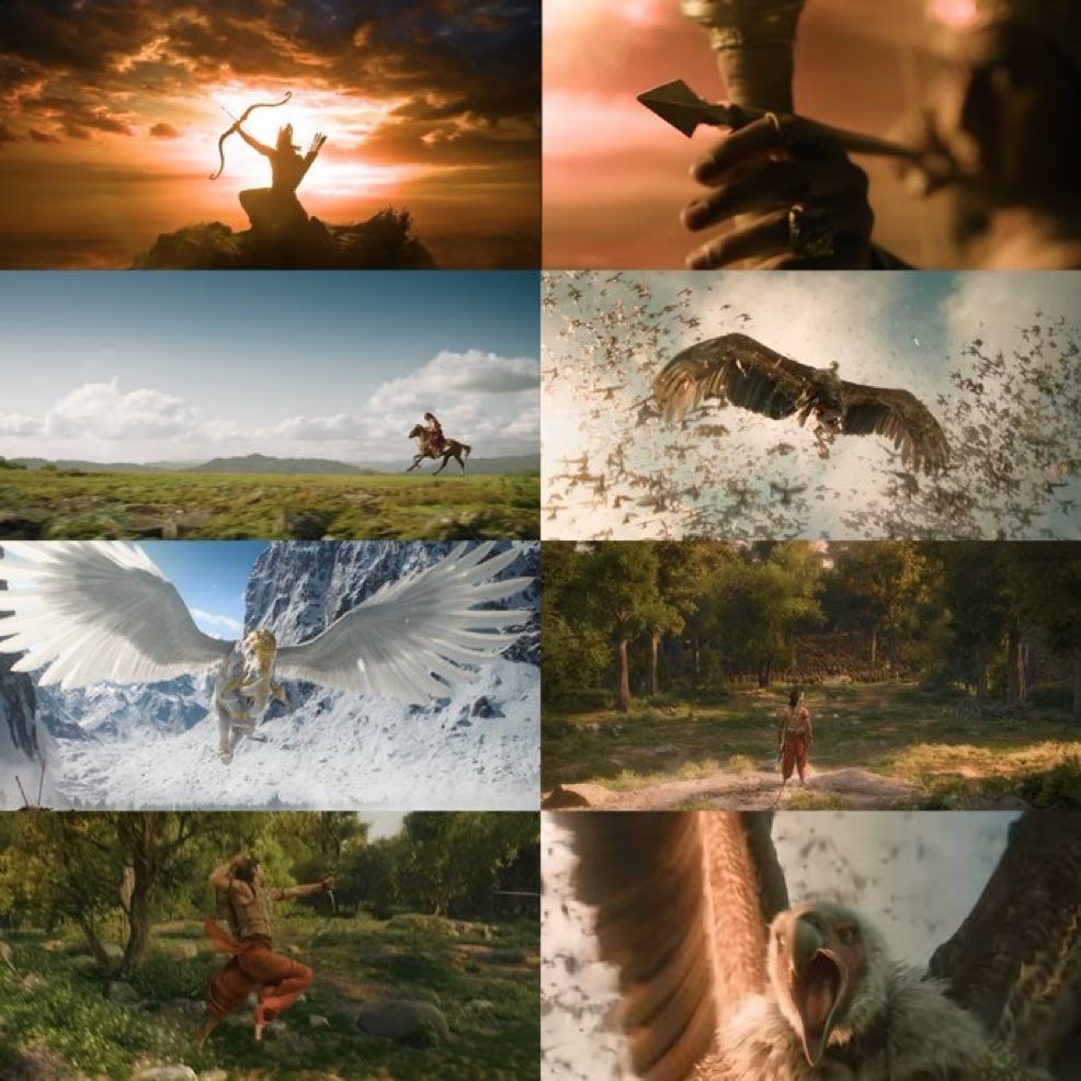 Ayyappan_1504's tweet photo. - Excellent VFX
- Top notch visuals
- Grand background score
- Superb colour grading

#Ramayana Trailer is not just a trailer–it’s absolute cinema 🙇🏼‍♂️ https://t.co/XpOtvnRziX