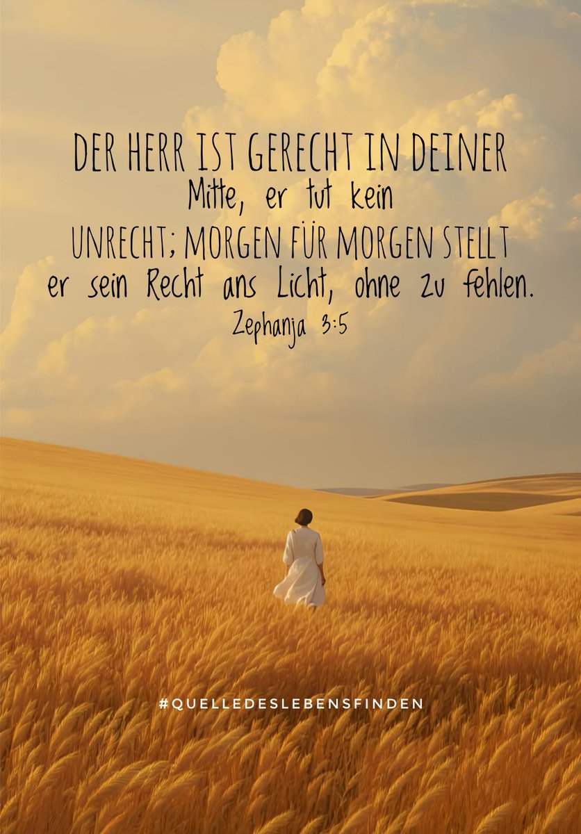 Joff_Joff007's tweet photo. #quelledeslebensfinden #Jesus #God #Love #Bibel #Bible 
صفنيا ٥:٣ الرب عادل في وسطها لا يفعل ظلما غداة غداة يبرز حكمه الى النور لا يتعذر https://t.co/wrhmBSaMOL