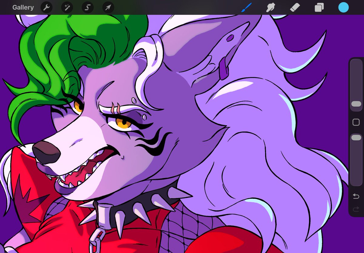 TekedaF's tweet photo. Rock sand 
#wip #FNAF #roxannewolf https://t.co/vJ9nzdFX9l