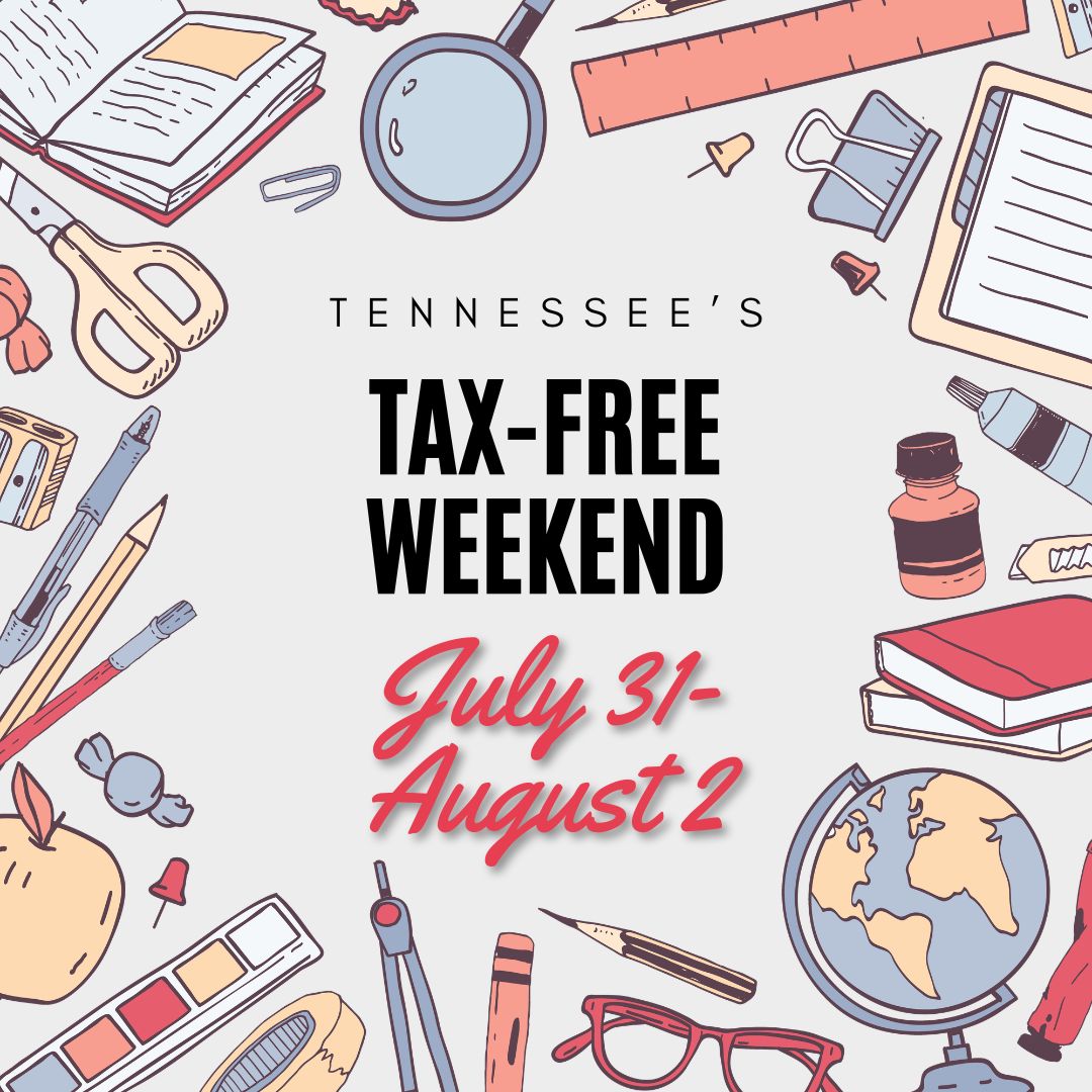 TruNeighborCU's tweet photo. This weekend is #TaxFree in Tennessee! It's the perfect time for #backtoschool shopping, and KPCU can help with our Back-to-School loans. Available now! Apply today at https://t.co/VIz30bN68t https://t.co/7uLbg4eSEY