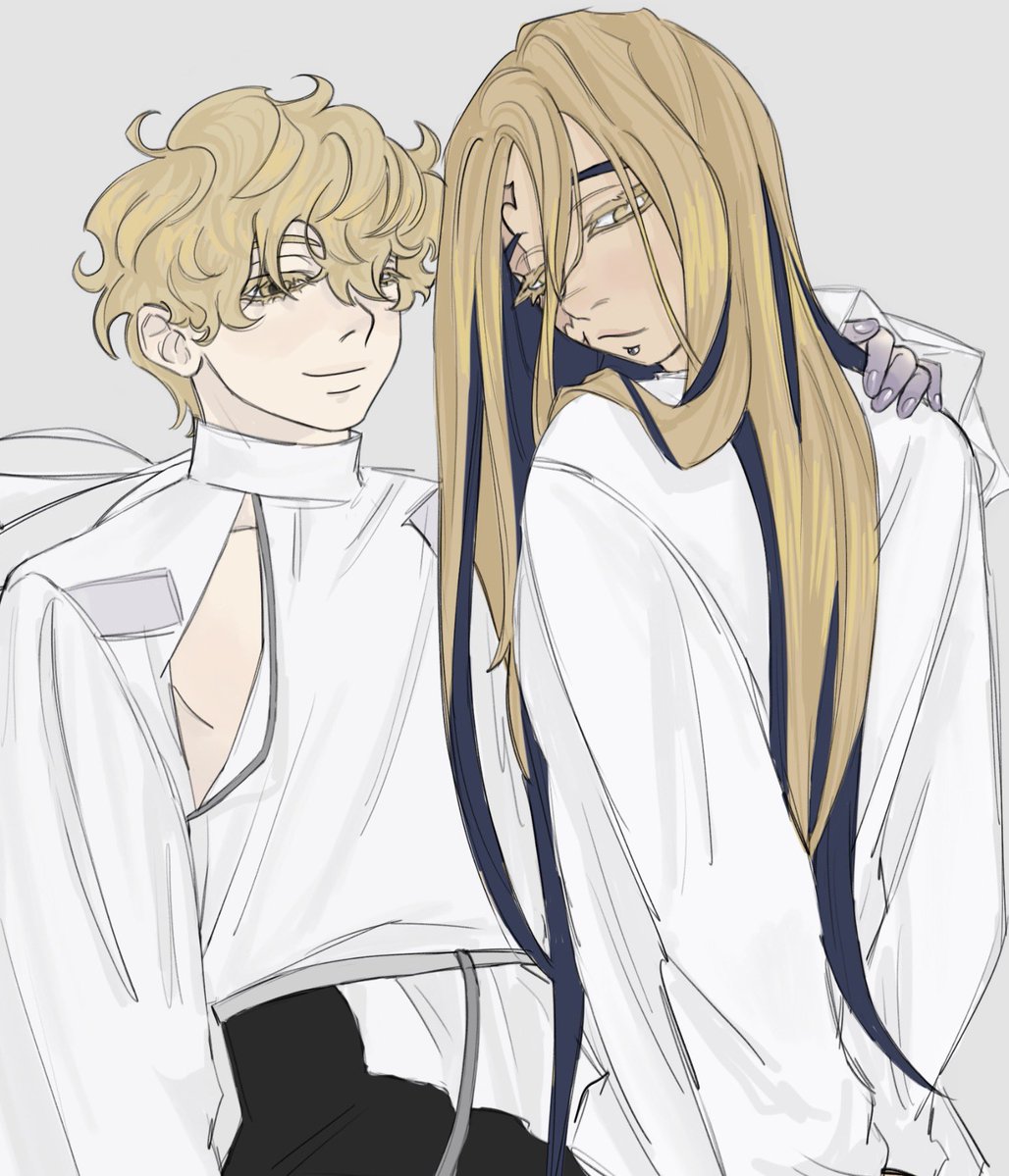 jamjamalam's tweet photo. evil blonde twinks... luka and tamsy partners in crime #ALNST #gachiakutafanart https://t.co/64T4NKFEnY