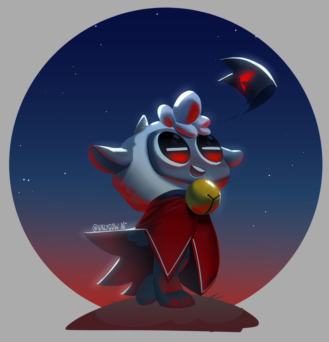 Valygow's tweet photo. The lamb! 🐑♥️ I'm testing colors✨
#cultofthelamb https://t.co/V7TTlzxKuc