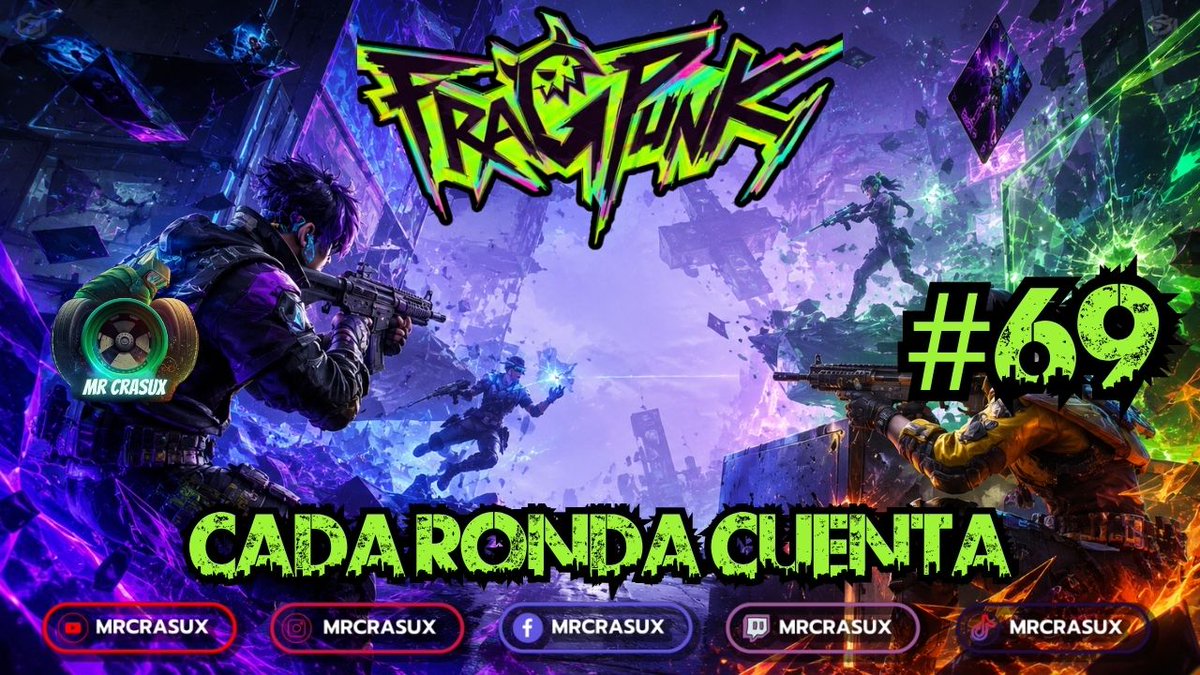 mrcrasux's tweet photo. Cada Ronda Cuenta #69 | FragPunk

Encuéntrame también en:
YouTube: https://t.co/vebwVJ9Dvx
TikTok: https://t.co/XrqgFIQUeU
Twitch: https://t.co/ecsUvhg57K

#FragPunk #ShooterTactico #Videojuegos #FPS #Gaming #Competitivo https://t.co/Rm7oLaaVEc