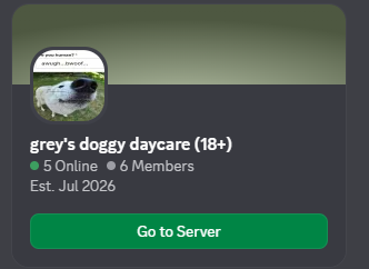 W0LFR3AK_'s tweet photo. hello guys!! i have made a discord server for friends and mutuals!!

keep in mind it is strictly 18+!!!!!! this doesnt necessarily mean its an NSFW server, it just means i only want adults in here.

comment if youd like to be invited!! https://t.co/IV3nBxEQNf