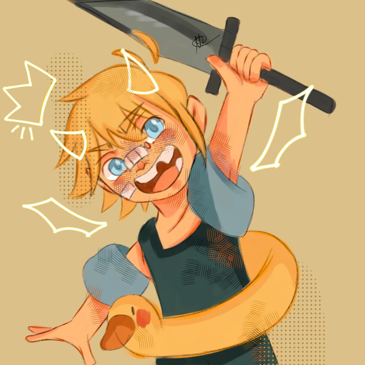thatsmarisy's tweet photo. I tried redrawing this drawing of Chayanne from QSMP 1 (2023) to see if I’ve improved at all. I urgently need to learn how to render, but I think I’ve made progress :)

#fanart #artmoots #artists #drawings #qsmp #qsmp2fanarts #qsmp1 #qsmp2 #qsmpfanarts 

2023 // 2026 https://t.co/HTiPsKTu9j