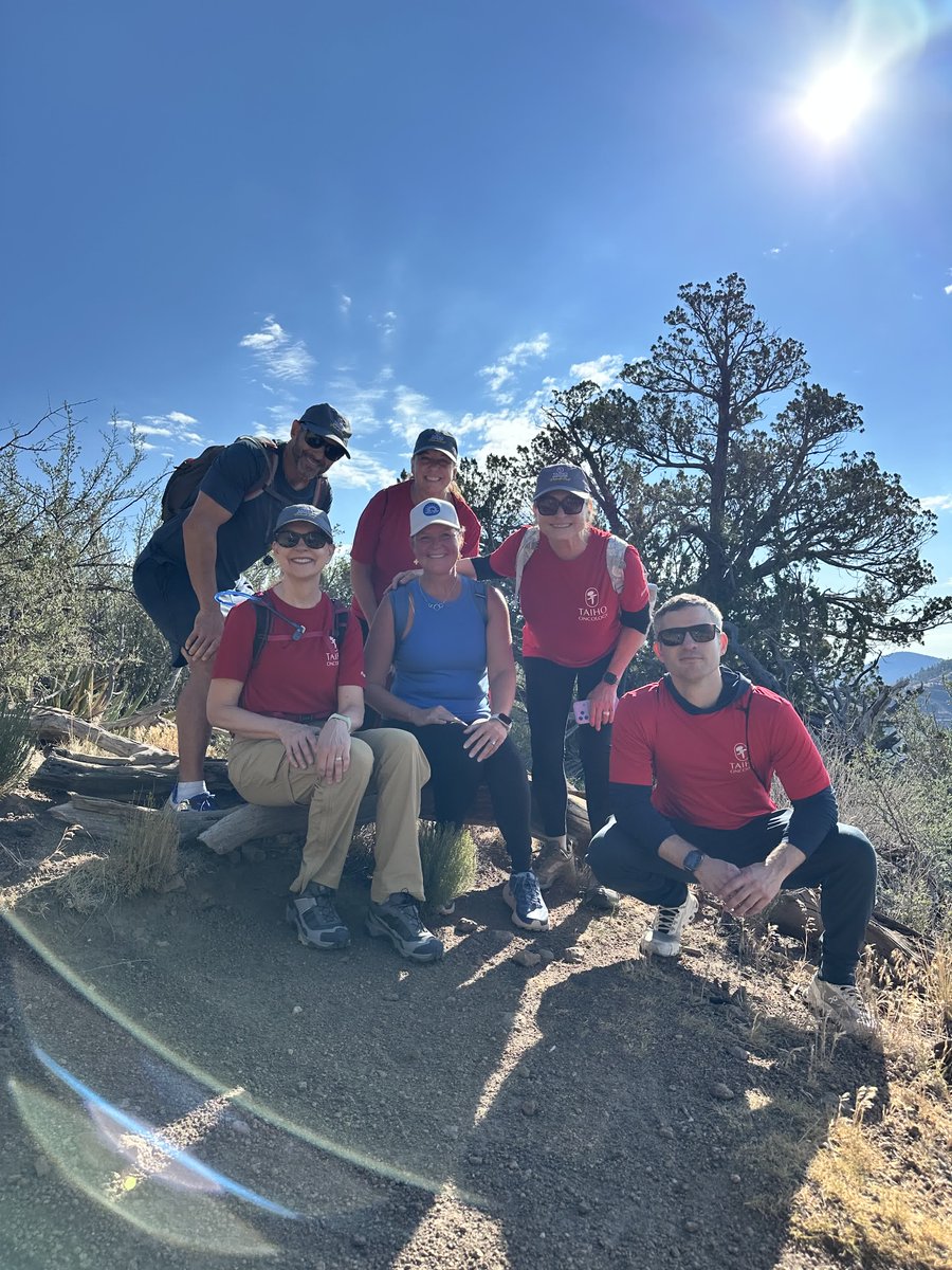 FightCRC's tweet photo. #StrongArmSelfie from Mt. Elden's Lookout Trail ๐ช๐ฅพโ๏ธ๐
Thank you, Taiho Oncology, for joining #ClimbForACure in Flagstaff! Your support fuels awareness, honors survivors & caregivers, & funds research in the fight against #colorectalcancer.
https://t.co/bTmkEkz8X5 https://t.co/GGjUebt14M