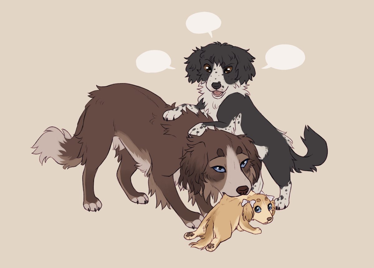 canineyuri's tweet photo. wheeler siblings https://t.co/xV7jRmcBvg