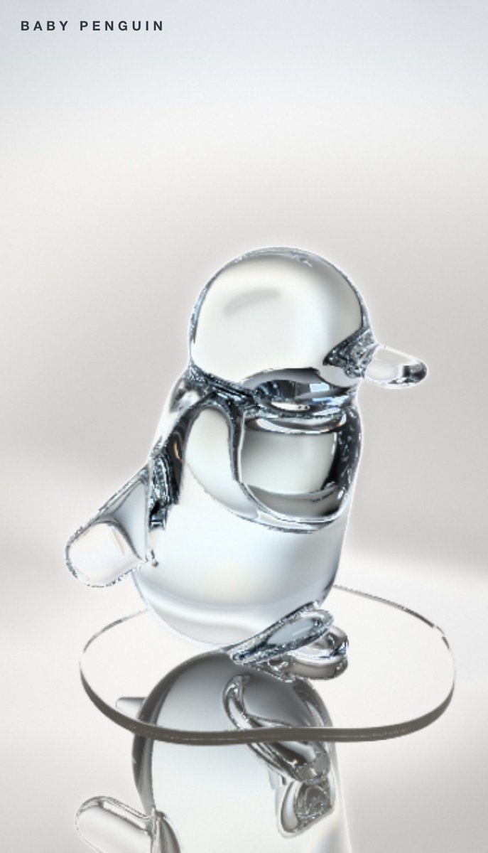 mst_0x's tweet photo. ペンギンの氷CG
※AIで生成

#generativeart #ジェネラティブアート #cg #penguin #ペンギン https://t.co/1q8lGG02rv