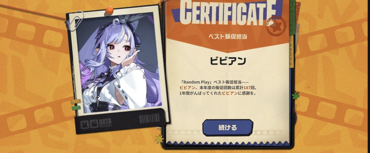 4696chat's tweet photo. 販促部とエージェント部のベスト賞は、ビビアンと悠真。
また、シーズン３期間中も引き続きよろしくお願いします🙏 https://t.co/aPd1wDemTc