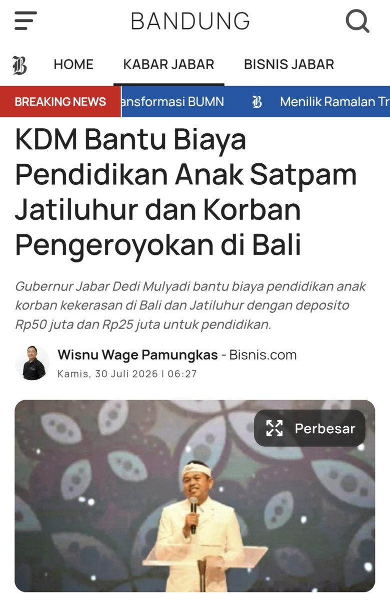 MiskinTV_'s tweet photo. Kedua anak tsb dapat bantuan Deposito dari KDM.

Cuma kenapa harus dibedain besarannya pak? 😅
Yang di Bali: Rp50jt
Yang di Jatiluhur:Rp25jt

Padahal yang Jatiluhur justru warga Bapak sendiri 🙏 https://t.co/aYciEtLS13