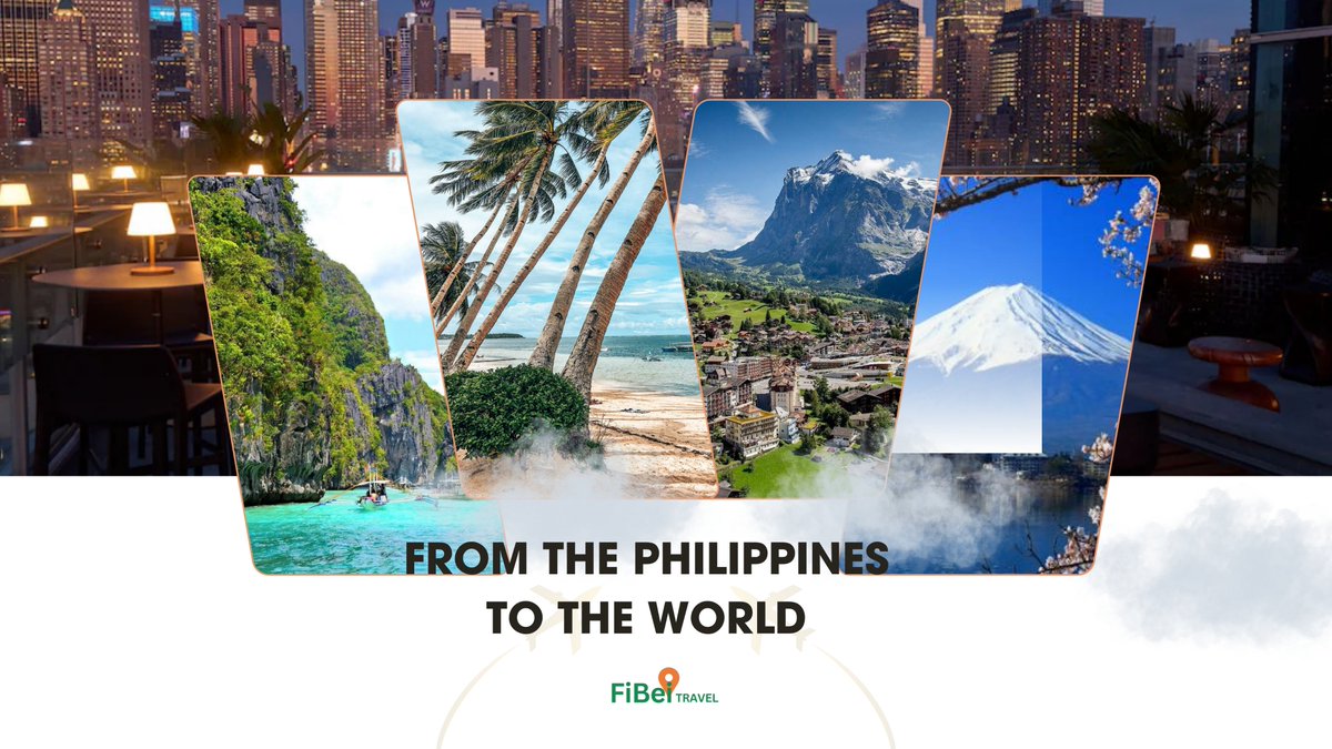 FibeiTravel__'s tweet photo. https://t.co/oPpeY4mjsy | From PH to the World π
From the Philippines to global destinationsβyour next adventure starts here βοΈ
π© Message us to book.
#FiBeiInternational #TravelwithFiBei #Bookwithfibei #FiBeiTravel #FromPHToWorld #Wanderlust #TravelMore https://t.co/1RjhQSyZSN