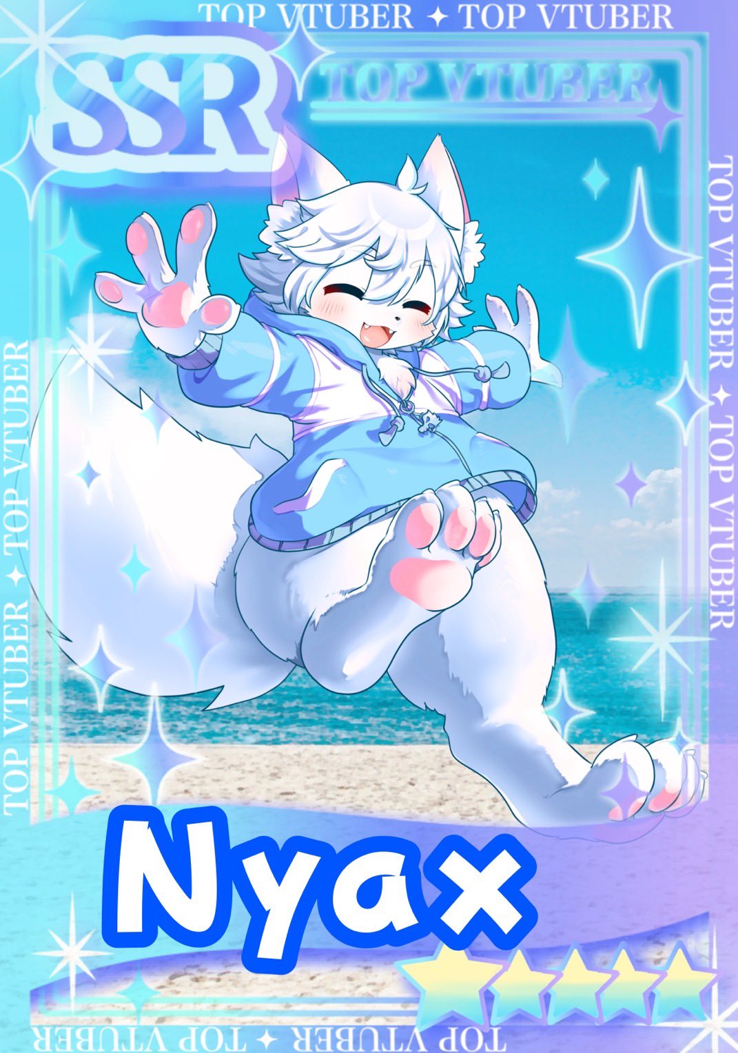 Nyax🐾🎴@犬ケモ系Vtuber on X: 