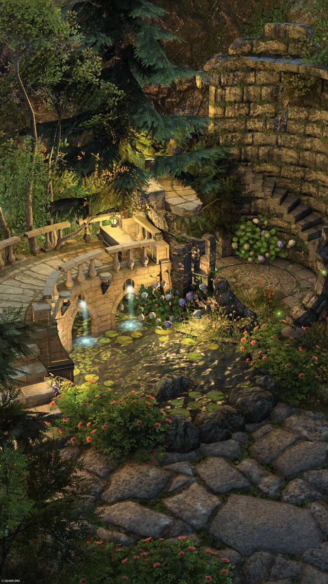 acupofpesticide's tweet photo. 秘境
#FF14ハウジング #FF14housing https://t.co/4TxLVL6gT9