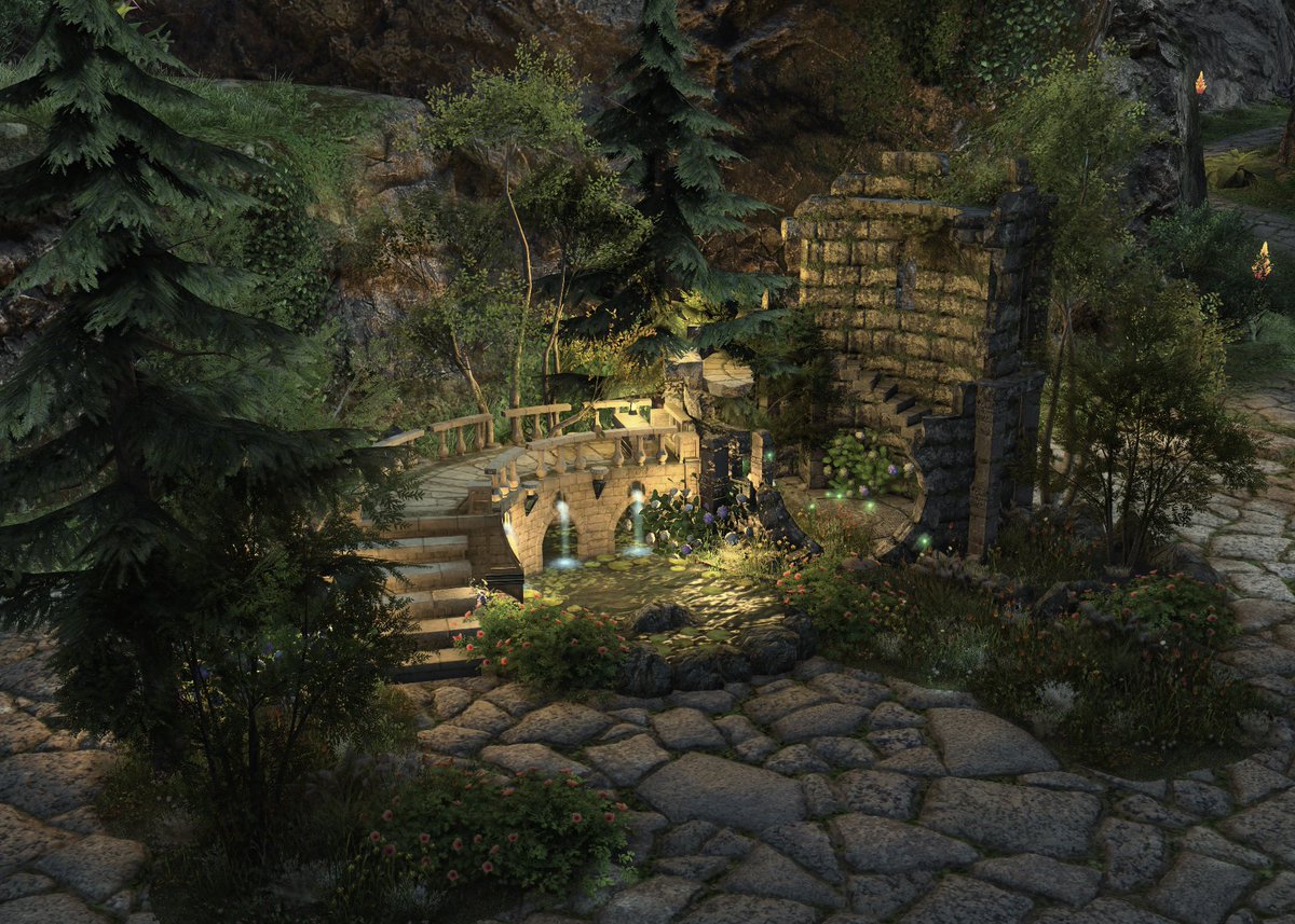 acupofpesticide's tweet photo. 秘境
#FF14ハウジング #FF14housing https://t.co/4TxLVL6gT9