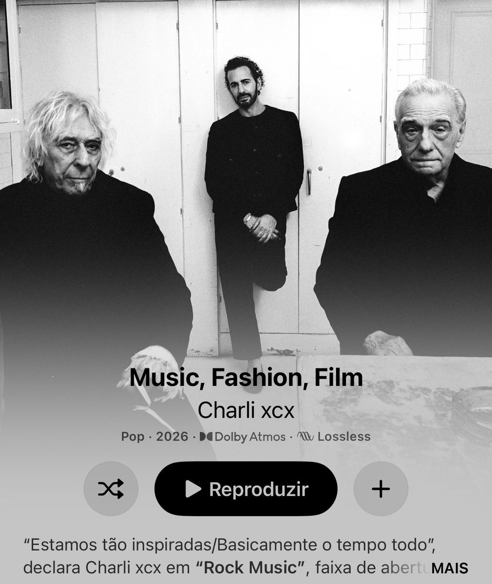 SigoThi's tweet photo. Charli XCX sempre trás algo fora da curva. Instrumental, letra, fodas. Gostei! 🎸 Charli XCX always brings something outside the box. The instrumentals and lyrics are fucking great. I loved it! 🎸 #charlixcx https://t.co/9qFVaJeBl1