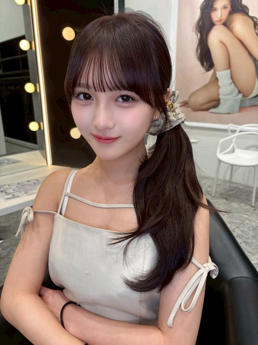 dobao77's tweet photo. AIを疑うレベルで可愛いあみち。16821682 https://t.co/WhzZQD5auu