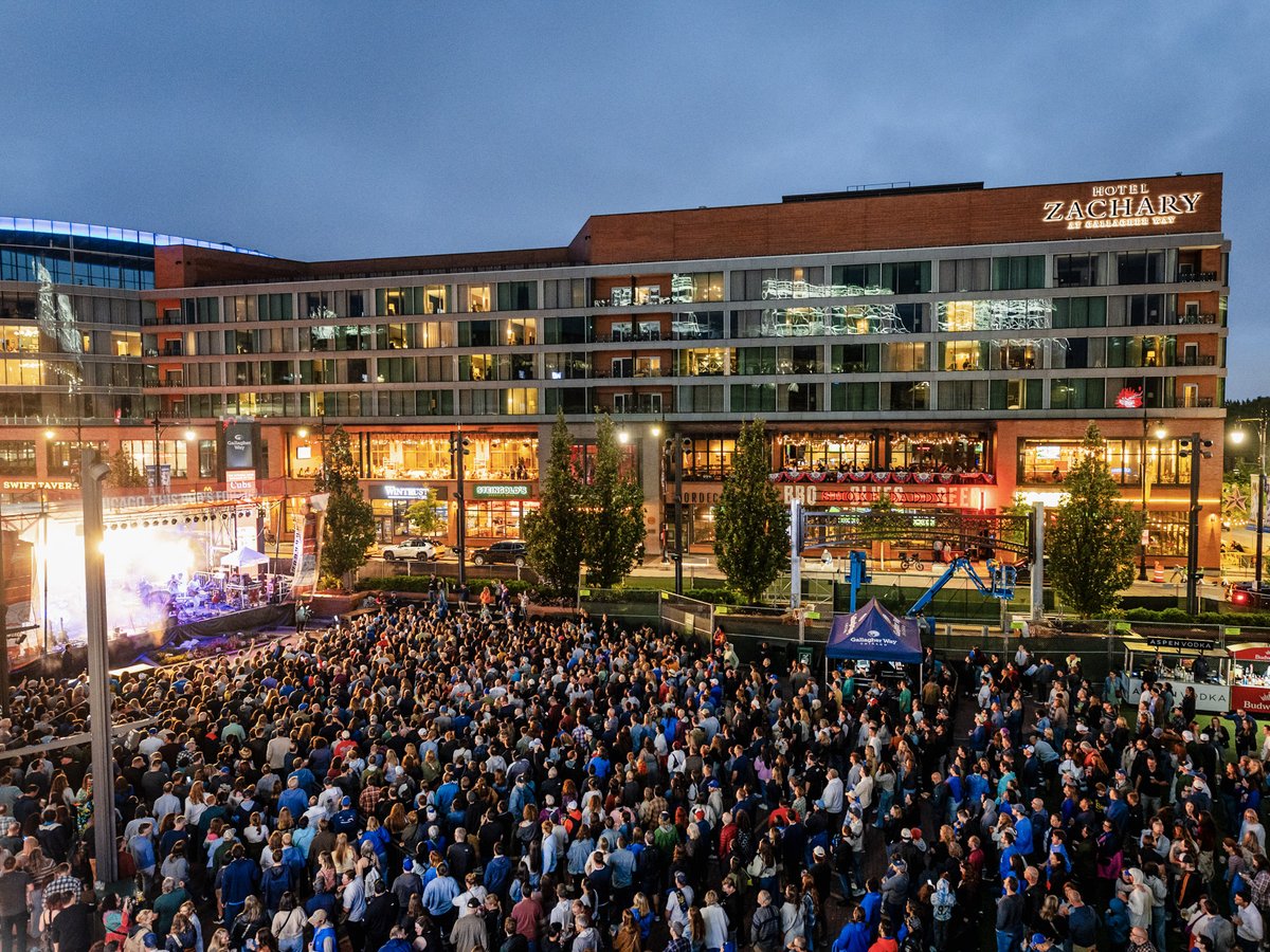 hotelzachary's tweet photo. Make concert season effortless. Stay across from Gallagher Way, enjoy the show, and end the night just steps from your room.

Book now: https://t.co/hvHhRdLX5e https://t.co/5cghg17FXq