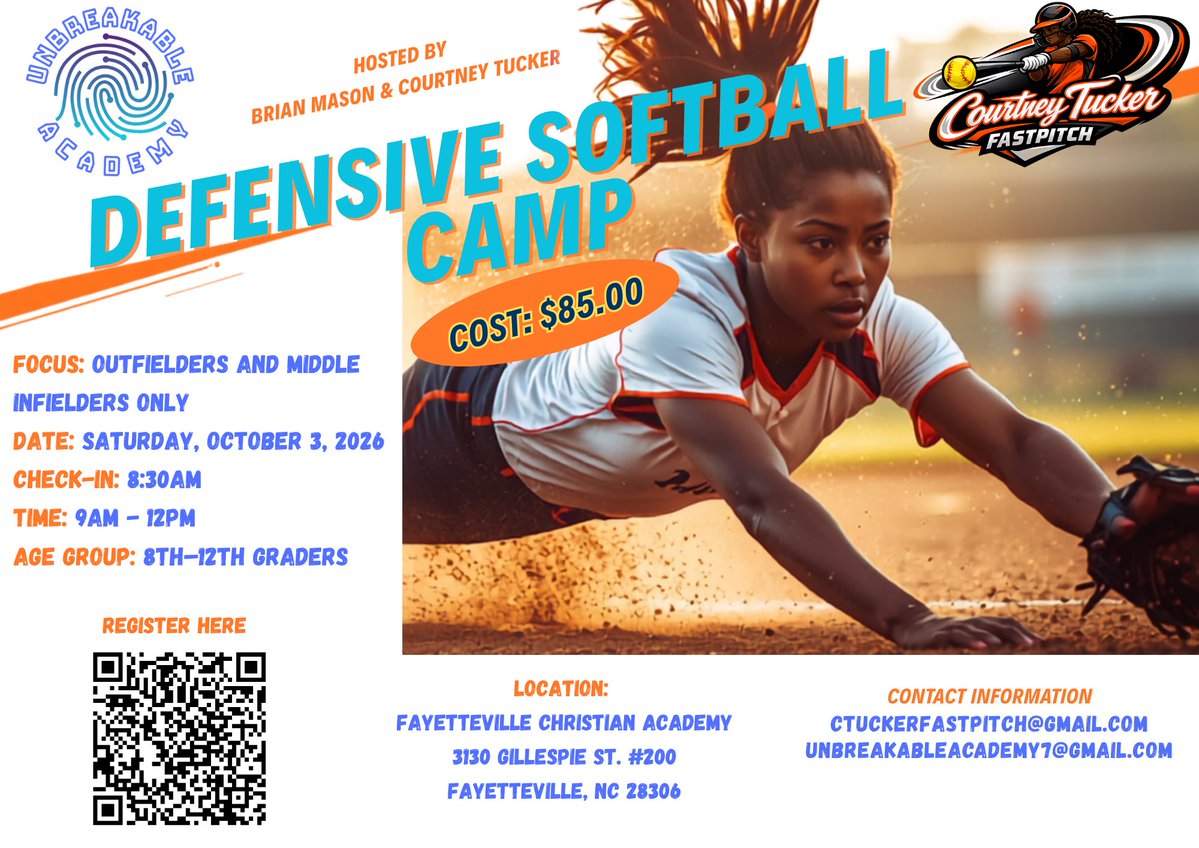 CoachK_SB3728's tweet photo. Outfielders and middle infielders there’s a camp just for you!! Low cost, and lots of great coaching!!
@ccprospects23 @whosupnext23 @SoftballDown @MSPtakeover @commit2HBCU @HBCUSoftball @HBCUSports1 @BlackSBCircuit @PlayersAlliance https://t.co/NGMQG3EuKG