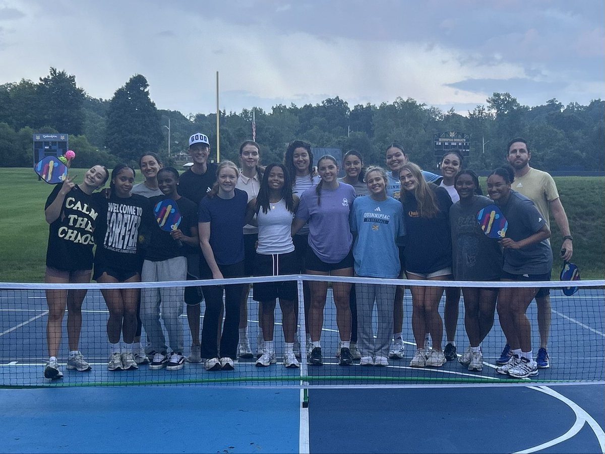 QU_WBB's tweet photo. Switched Courts for the Night 🏓

#BobcatNation x #ncaawbb https://t.co/QU09Pbk2KW