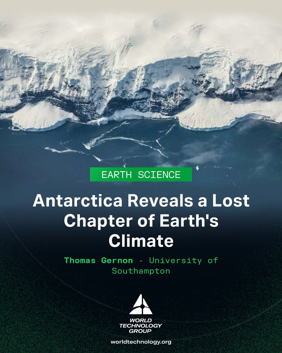 WTechGroup's tweet photo. Antarctica’s ice began deep below the surface.

@unisouthampton researchers found that mantle-driven uplift created the terrain needed for Antarctica’s ice sheet to form millions of years before Arctic glaciation.

🔗 https://t.co/pE1HQoHij2

#CelebrateHumanIngenuity https://t.co/25N9q5l8qe