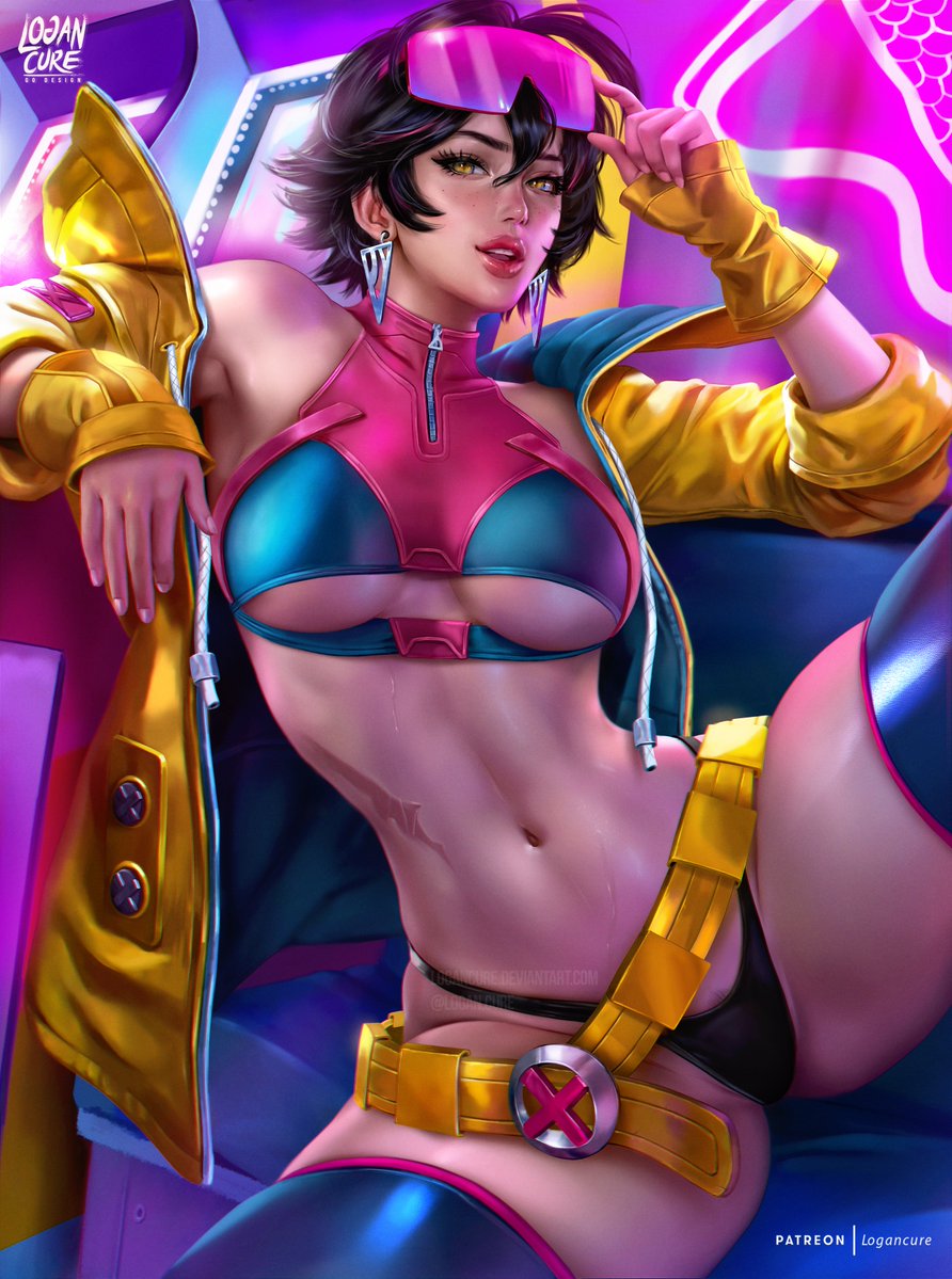 Logancure's tweet photo. My take of Jubilee big #XMen fan 🩷 #MarvelRivals https://t.co/NOsphOxtB8