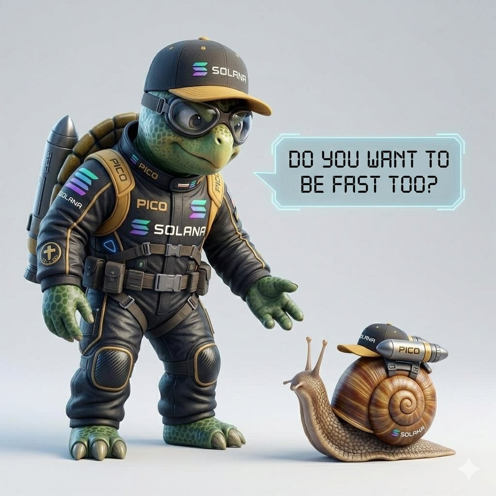 Acidnode2026's tweet photo. $PICO is now giving advise how to get fast! 

Soon everybody will be fast.

CA:
DymQpTj1eefrSsuju2Td56FSFkoQbLcvbknfuFZrpump

#solana #memecoin #pumpfun #strongcommunity #longterm https://t.co/gLGGLFgDGr