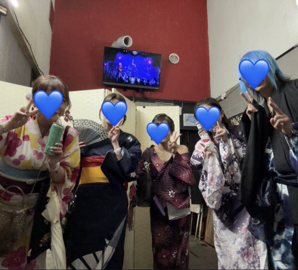 milkymoon_tm's tweet photo. みんなの浴衣　かわいかったーー✨ https://t.co/ixnZ9Jt4IW