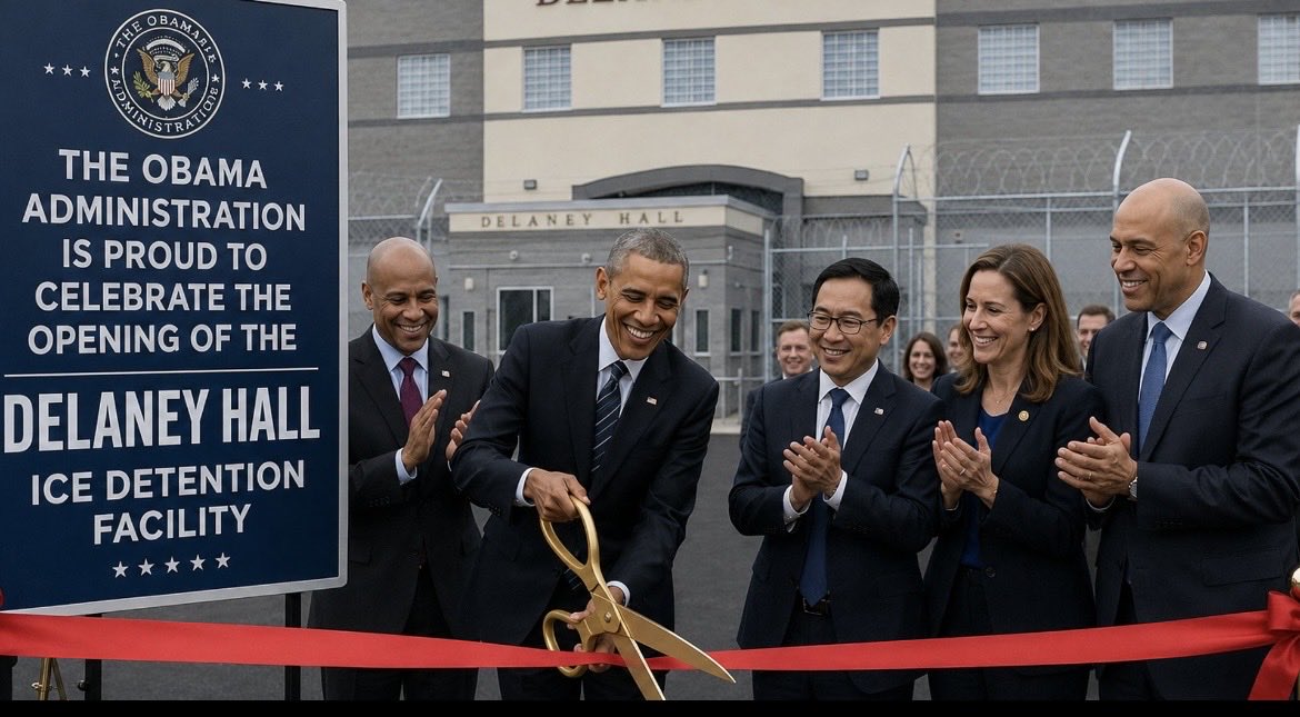 Albert_Spagiari's tweet photo. @LovelyMadi19 @Suzierizzo1 Bro, you’re a fucking retard. Obama literally built the “kids in charge” holding facilities dumbfucks tried to blame Trump for. He built the New Jersey facility. Half the laws Trump is using were passed by Clinton in the 1990’s. https://t.co/f4JRf85vCg