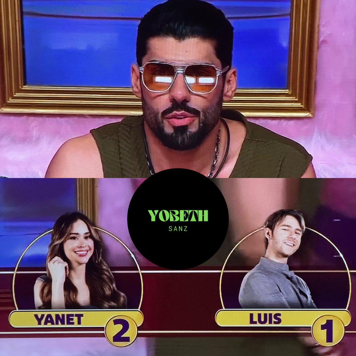 YobethSanz's tweet photo. Así fue la nominación de #Masad 😱
2 PUNTOS para Yanet y 1 PUNTO para Luis 🔥
#LaCasaDeLosFamososMx https://t.co/7a4iR8rjVP