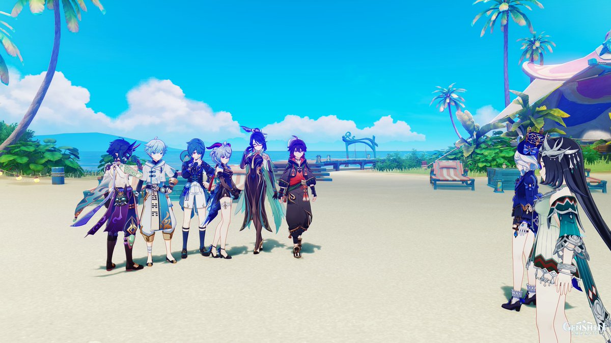 Maple_F0x's tweet photo. Ill never get over just how kind and fun the genshin community can be when we come together. Miliastra may not be perfect but it's been so much fun meeting new friends, and doing stupid things together ❤️ https://t.co/aN6KEc8gi2