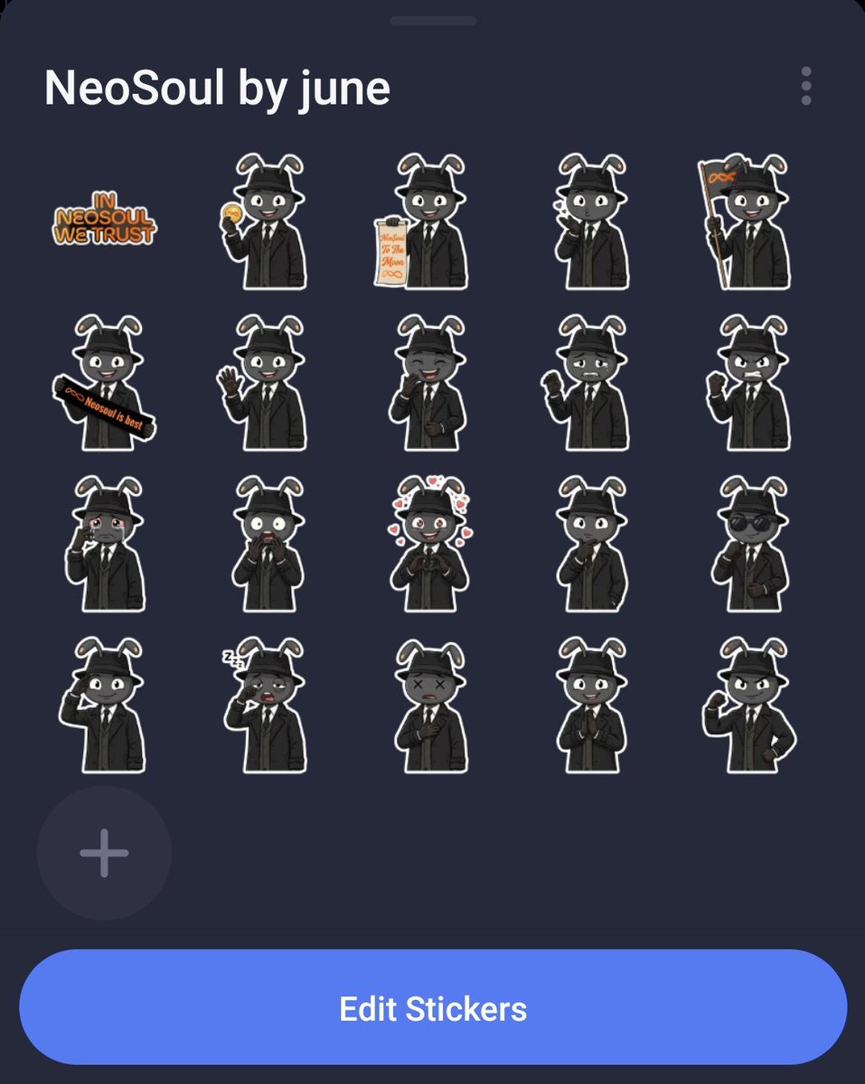 JUNE_S5's tweet photo. Been grinding in the @NeoSoulAI community for a while and noticed something missing...

We didn't have any community stickers. 🐜♾️

So I decided to make them myself.

I've now created a full Antboy sticker pack and uploaded it to Telegram for the community to use. 🚀
🔗 https://t.co/31fKWAZo8Q

I've attached a short showcase video and some previews so everyone can see how they look in action.

I'd love to see these stickers become part of the official NeoSoul community experience on Discord too.

@Hansmahanakon if you like them, just let me know and I'll send over the entire sticker pack in PNG format. They should be ready to upload directly.

Small contribution, but hopefully something that makes the community a little more fun, expressive, and uniquely NeoSoul. 🧡